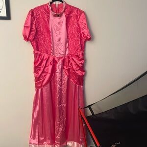 Women’s Plus Princess Peach Costume 14-18